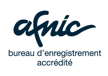 AFNIC : bureau d'enregistrement accrédité (.fr)