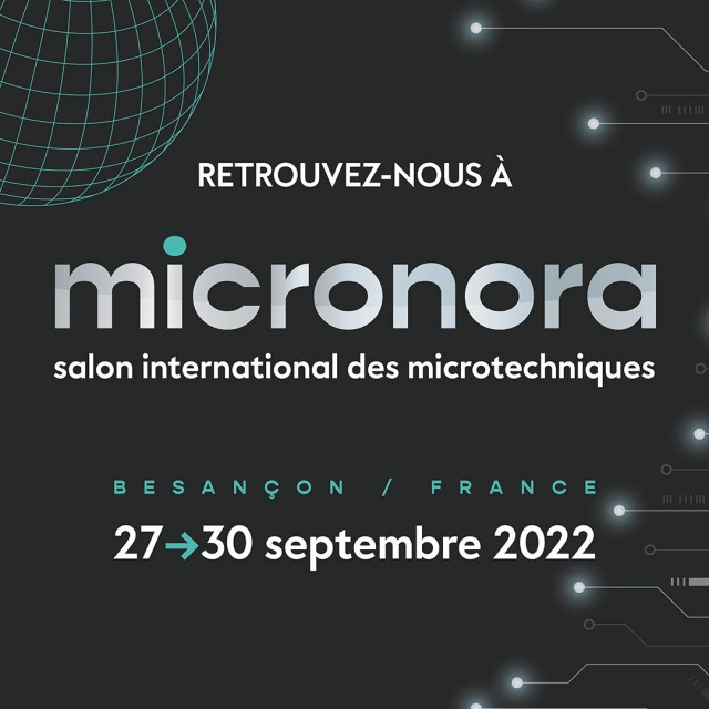 Nous serons présents au salon Micronora en septembre !