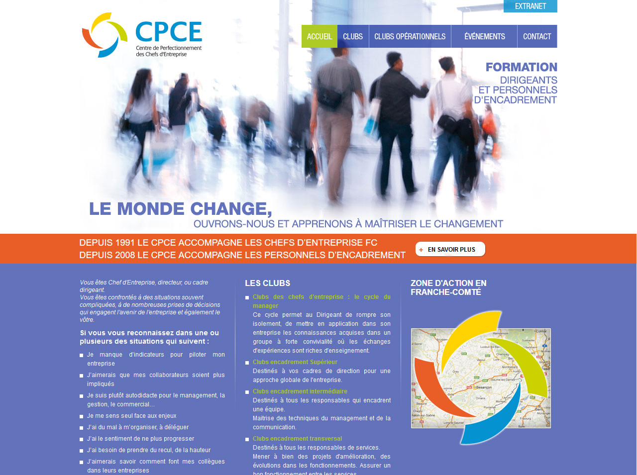 Nouveau site internet pour le CPCE