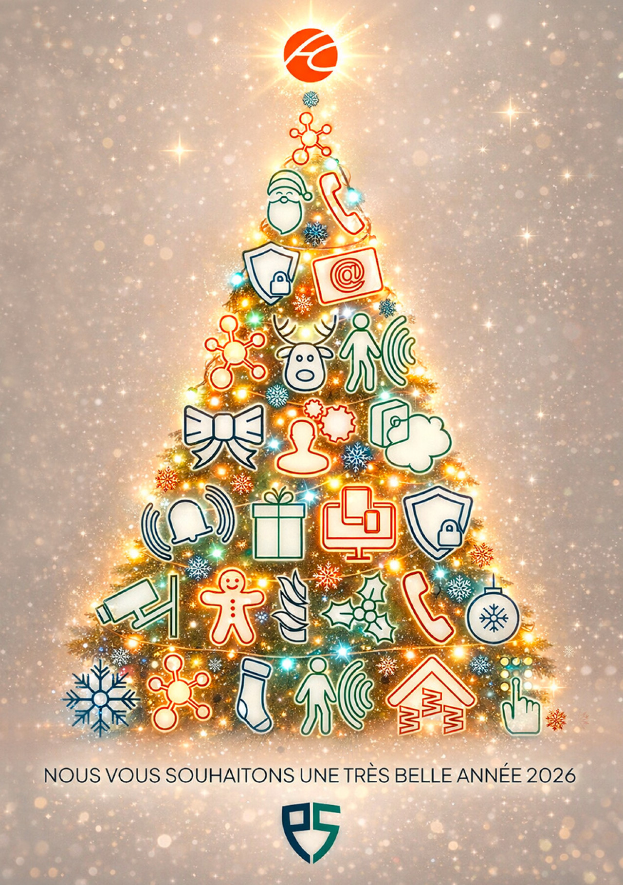 Nous vous souhaitons une très belle année 2026 !