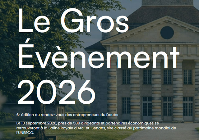 Création landing page pour le Gros Evènement CPME 25